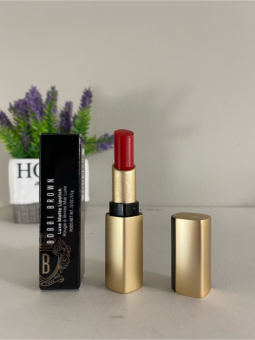 825 Traffic Stopper ~Bobbi Brown Luxe Matte Lipstick, Full Size, 0.12 OZ / 3.5g